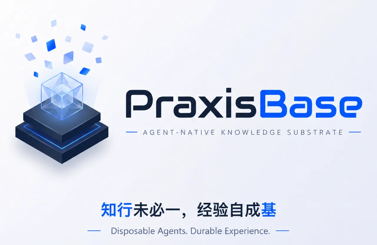 PraxisBase / 知行基座 logo